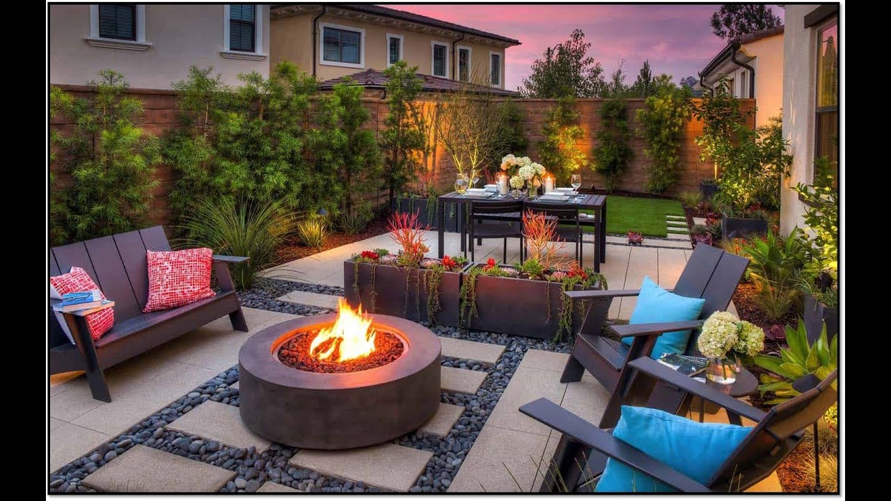 Patios Traseros Diseño Creativo para un